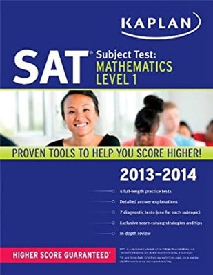 Kaplan SAT Subject Test Mathematics Level 1 2013-2014 Paperback K