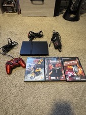 Sony PlayStation 2 Slim SCPH-75001 Console READ DESCRIPTION