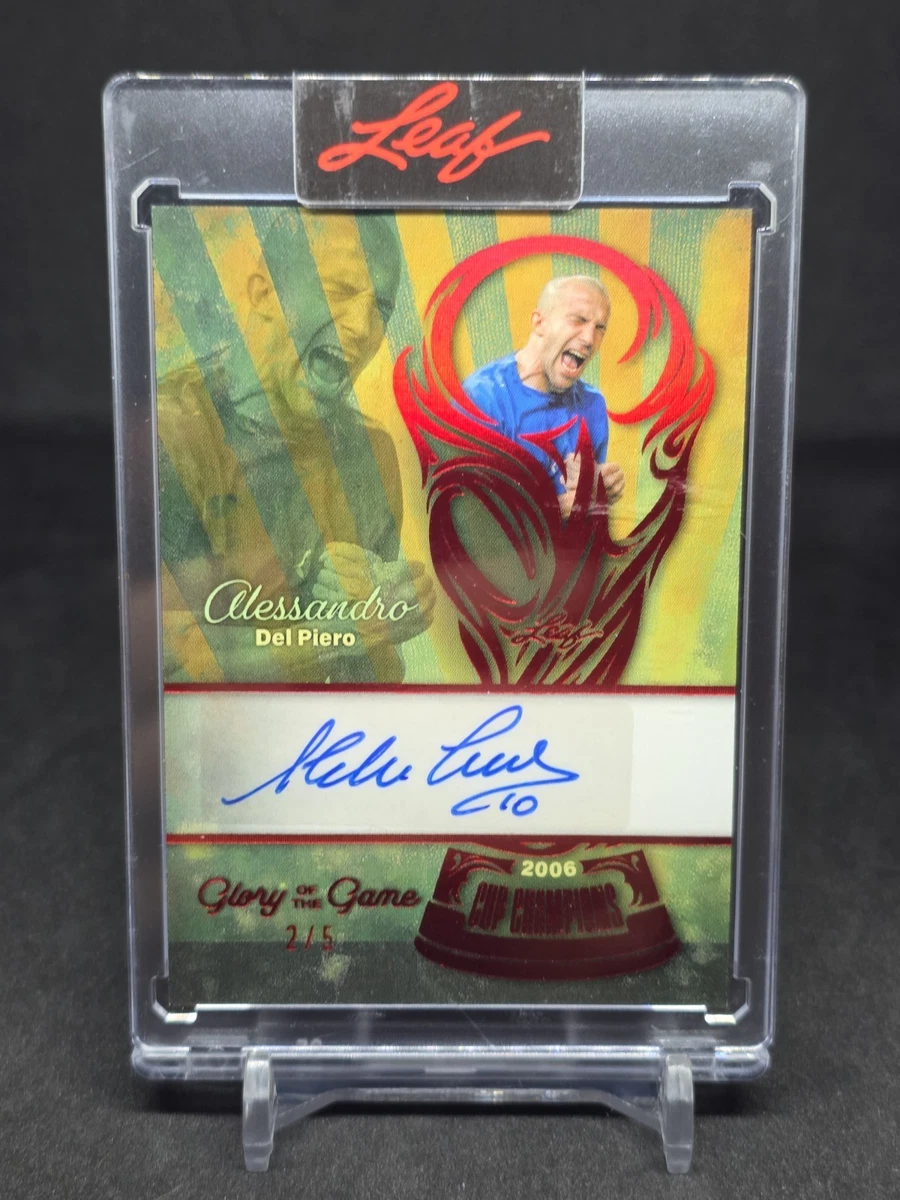 Italy Autographed FIFA World Cup Soccer Trading Cards