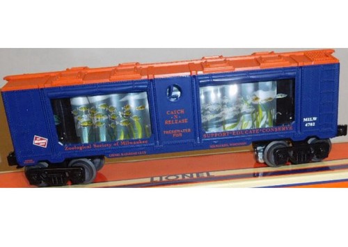 LIONEL MILWAUKEE ROAD RAILROAD CLUB OPERANDO PECES ACUARIO COCHE 6-52278! Calibre O | Condition: New
