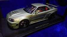Autoart 1/18 Nissan Skyline GT-R R34 V-SPECII Nur Millennium Jade Model