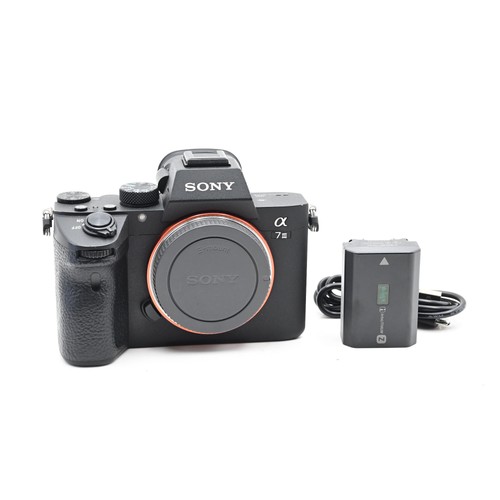 Sony Alpha a7 III Mirrorless 24.2MP Digital Camera Body (a7III) w/Battery #Q
