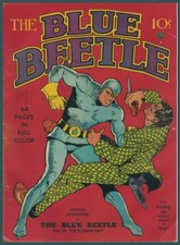 Blue Beetle 1: Golden Age Superhero Comic Blue Beetle Golden Age Comic