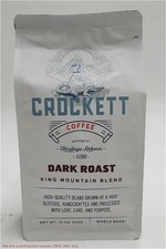 Crockett Whole Bean Coffee   Bold Dark Roast ...