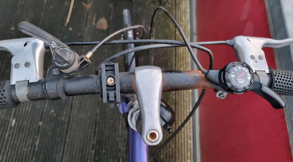 Rabeneick Herrenfahrrad 28 Zoll Shimano in Lila/Schwarz Gebraucht, Gut Erhalten - Bild 4 von 4