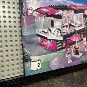 LEGO Friends Pop Star Tour Bus 41106 Instruction Guide Book 1 And 2 MANUALS ONLY