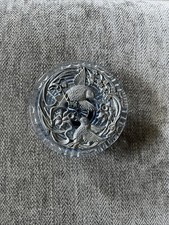 Victorian Aesthetic Silver Coloured Sculpture Hummingbirds. 2.5 Inches