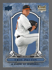 Troy Patton Rc 2008 Upper Deck A Piece Of History Rookie Card 11/25. rookie card picture