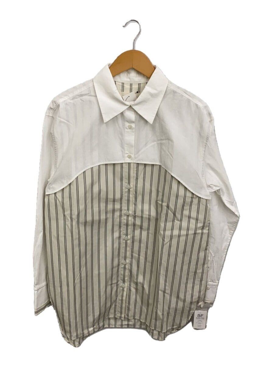 ALTRA Life's Other Camicie Maniche Lunghe OMAGGIO Cotone Riga Bianca 12410405 Strati Usate