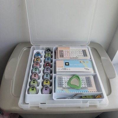 Lot 15 Cricut Cartridges ArtBin Animal Kingdom Cursive Paper Dolls Tags Seasons