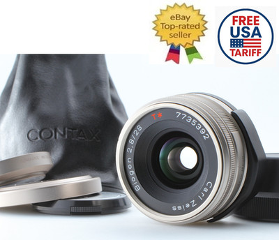 [Top MINT] Contax Carl Zeiss Biogon 28mm f/2.8 AF Lens Contax G1 G2 From JAPAN