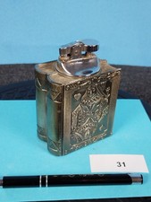 Feuerzeug 31 -  in Bücherform - Motiv Spielkarten – Vintage – Sammlungsauflösung
