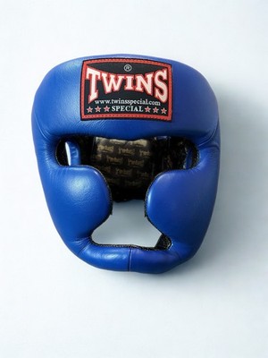 Twins Special HGL-3 Leather Headgear XL | Blue