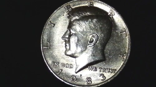 1983-P  Kennedy Half GEM-AU BETTER DATE #X7