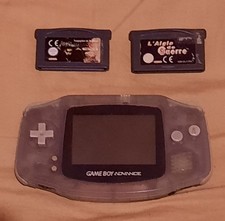 Game Boy Advance Clear Glacier (Translucide) TBE + 2 Jeux