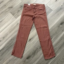 MOTHER The Rascal Cuff POP Jeans Light Plum Women's Size 29