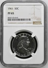 1961 Proof Franklin Half Dollar NGC PF65