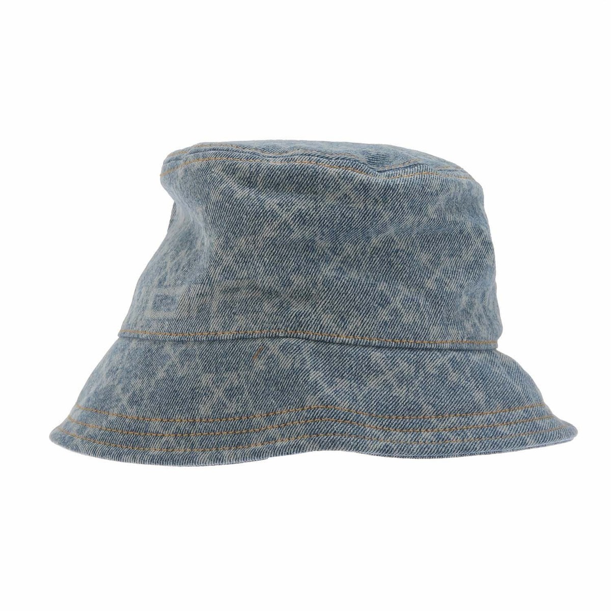 Accessories Off White Monogram Denim Bucket Hat in Blue Accessories Off White Monogram Denim Bucket Hat in Blue
