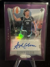 2024 Panini Prizm WNBA - Throwback Signatures Sydney Colson #TB-SYC Purple Prizm