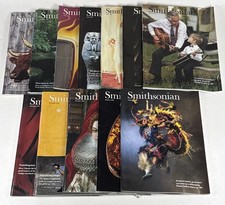 Smithsonian Magazine 1993 COMPLETE LOT of 12 Issues Vintage Decoration