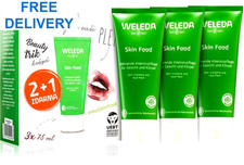Image of Weleda Skin Food universal nourishing herbal cream for very dry skin, 3 x 75mls