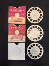 BIBLE STORY ViewMaster Lot Birth of Savior Wise Men David Goliath 1940s 1960s