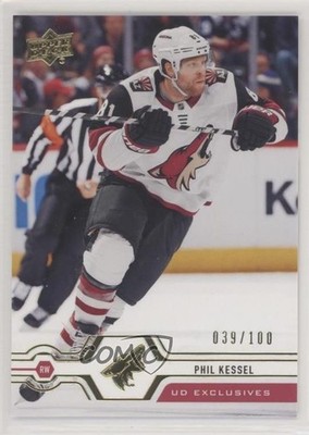 2019-20 Upper Deck UD Exclusives 39/100 Phil Kessel #405 4y0