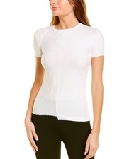 Helmut Lang Luxe Pima Ribbed Top