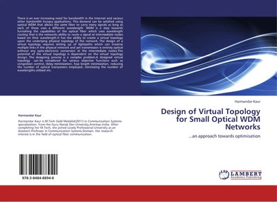 Harmandar Kaur | Design of Virtual Topology for Small Optical WDM Networks