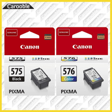Canon 575 Black / 576 Colour Ink - For Canon PIXMA Printers