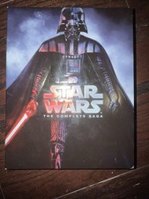 Star Wars The Complete Saga Blu-ray Box Set 9 Disc Episodes I-VI  Bonus