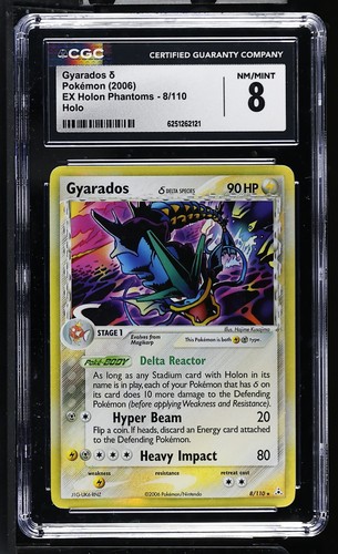 Gyarados δ graded CGC 8 for sale on eBay