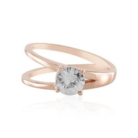 Cavill Zirkonring Damen 1,046Ct RoséVergoldet 925 Silber Offener Ring