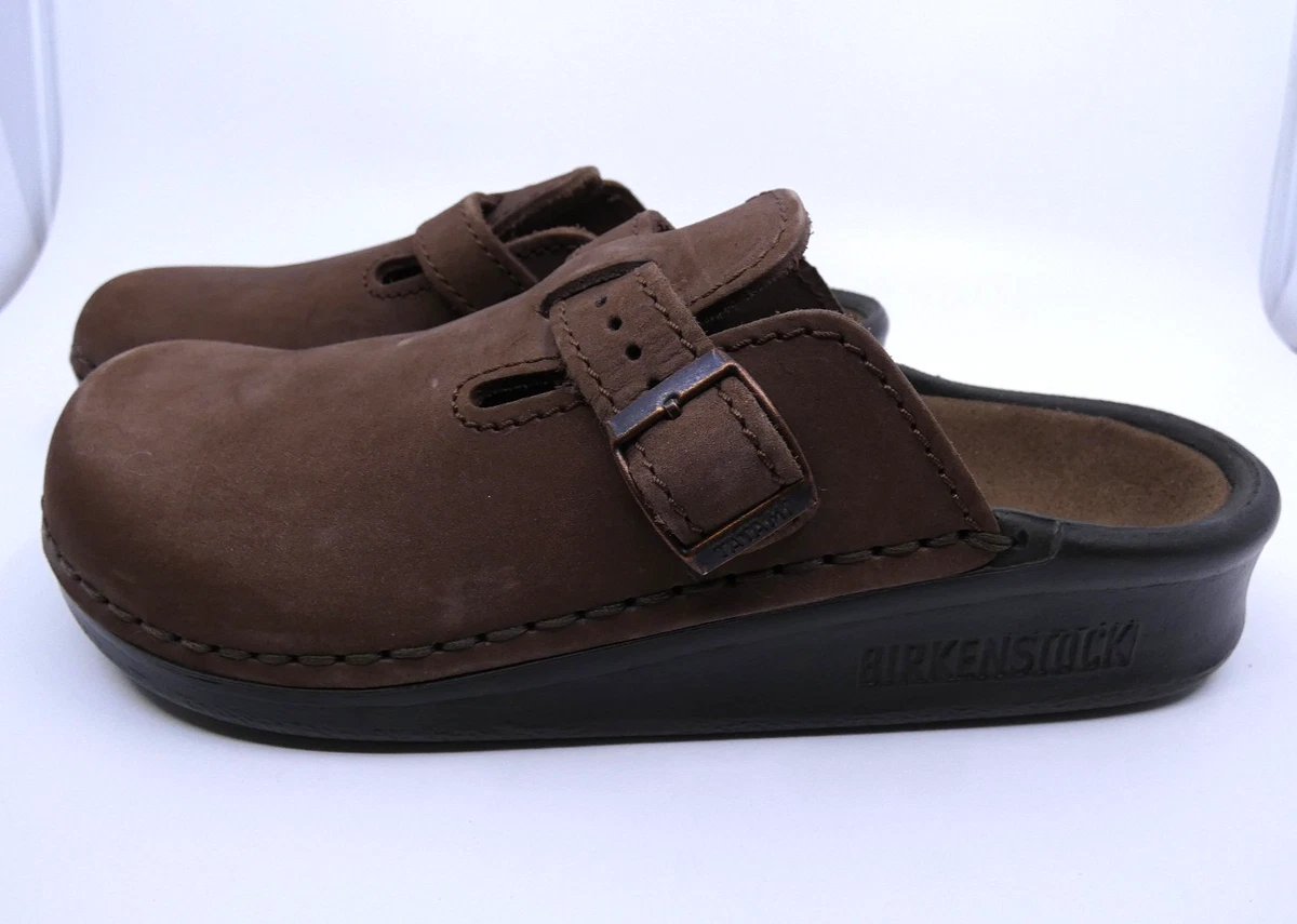 Birkenstock Unisex Duma Brown Leather Slip-On Loafers Size EU 38 Reg US W7 M5 Birkenstock Casual Loafers & Slip-On for Men for sale | eBay main image 3
