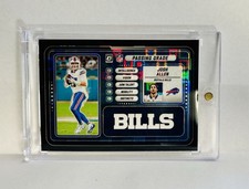 2025 Panini Donruss Optic Josh Allen /149 Black Pandora Prizm Passing Grade