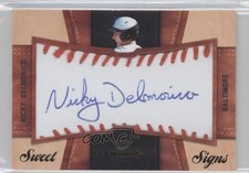 2011 Playoff Contenders Sweet Signs 14/99 Nick Delmonico Nicky #10 Auto 0p8