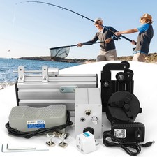 Elctric Fishing Rod Winding Machine Epoxy Resin Rotating Gluing Machine w/ Foot