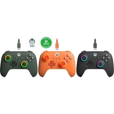 8BitDo Ultimate C Wired Controller for Xbox with Fire Ring Hall Effect Joysticks