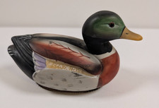 VTG Jasco "Mallard Duck" Ceramic Lint Remover Brush 5" x 3 1/4"-Great condition