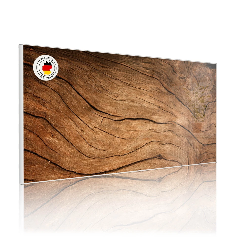 banjado Design Magnetwand beschreibbar 78x37 Pinnwand Magnettafel Trockenes Holz - Bild 2 von 4
