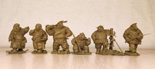 Plastic Platoon Red Army Russian Bears Set #2 Scale 1/32 New Release 2025