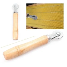 Bee keeper Equipment Beekeeping Tool Spur Wire Wheel Embed Embedder Wood Handle