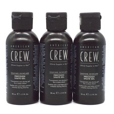 3 American Crew Precision Shave Gel 1.7oz New Authentic