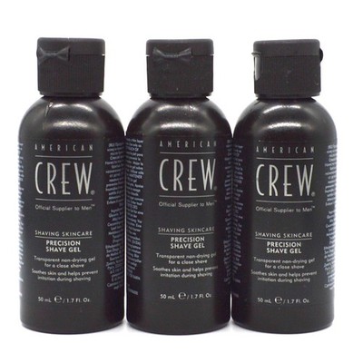 3 American Crew Precision Shave Gel 1.7oz New & Authentic