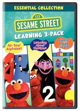 Sesame Street Learning 3-Pack All-Star Alphabet / Learning About Numbers / ...
