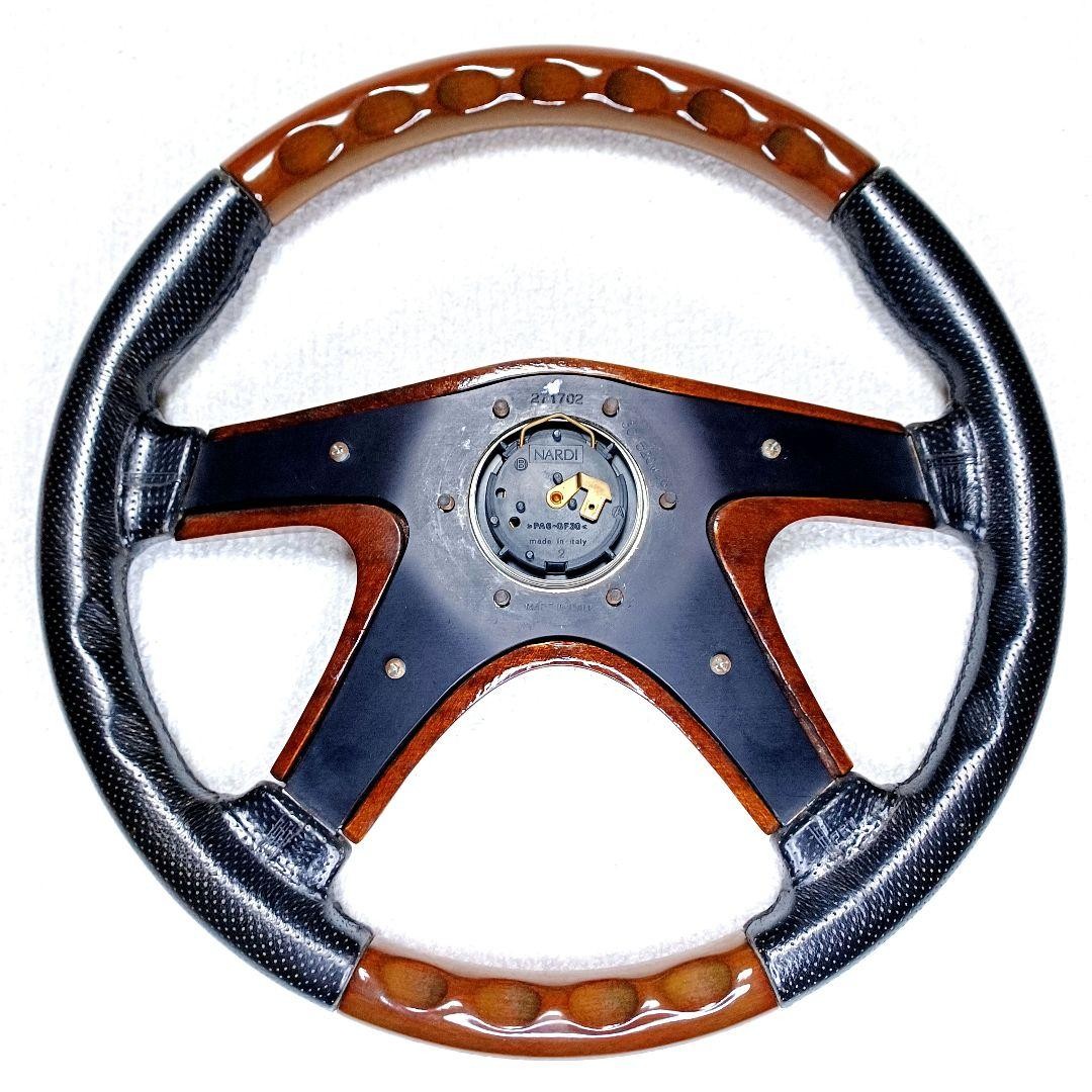 NARDI gara4 type4 Wood Punched Leather Steering Wheel 36.5 mm | eBay