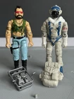 1985 Vintage Hasbro Gijoe Ripper & Snow Serpent Action Figure Lot