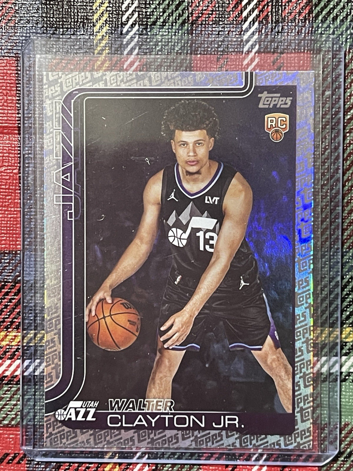 2025-26 Topps - Walter Clayton Jr. #218 Topps Foil Pattern (RC)