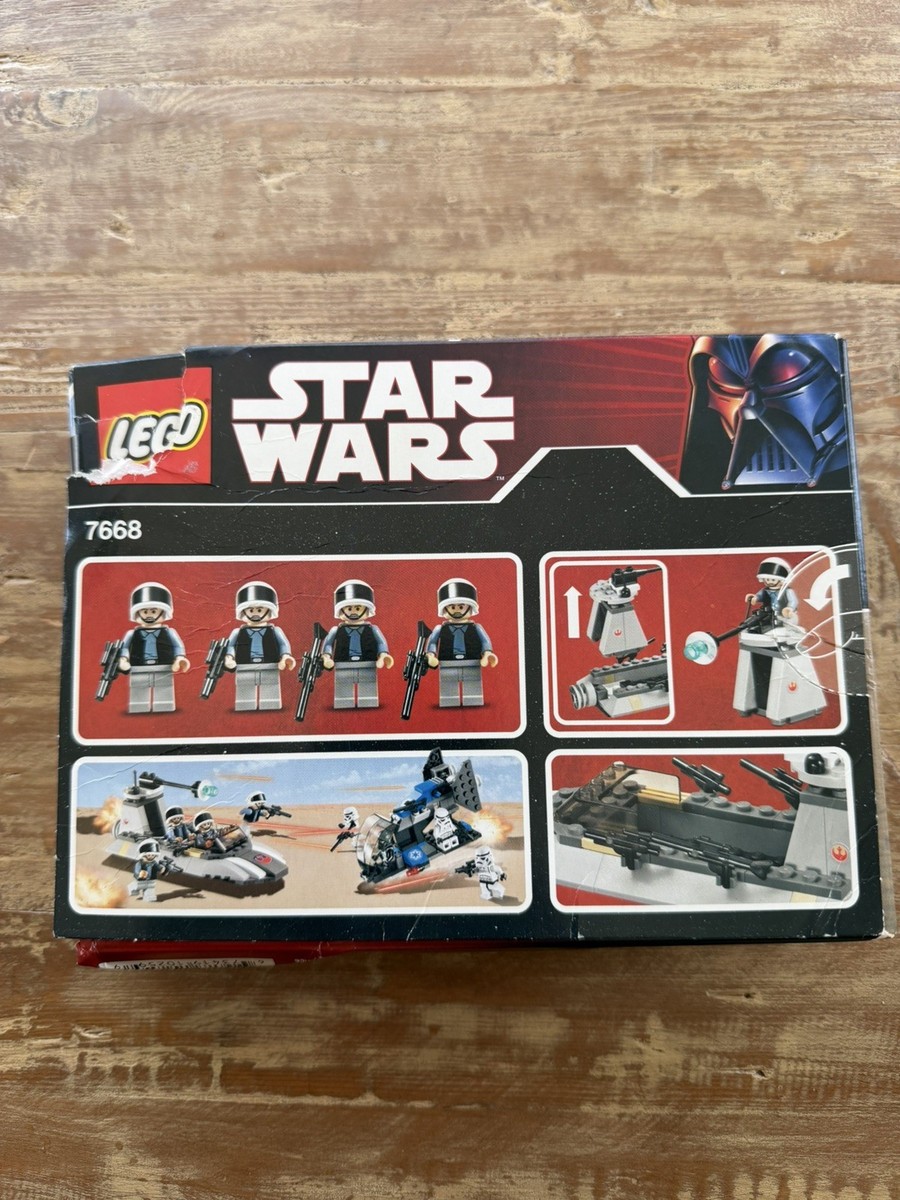 LEGO Star Wars: Rebel Scout Speeder (7668) Complete Set Retired