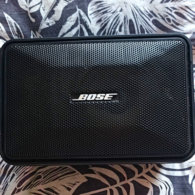 Bose 101 Music Monitor PA Lautsprecher passiv kabelgebunden 4 Ohm schwarz blanker Kabeleingang